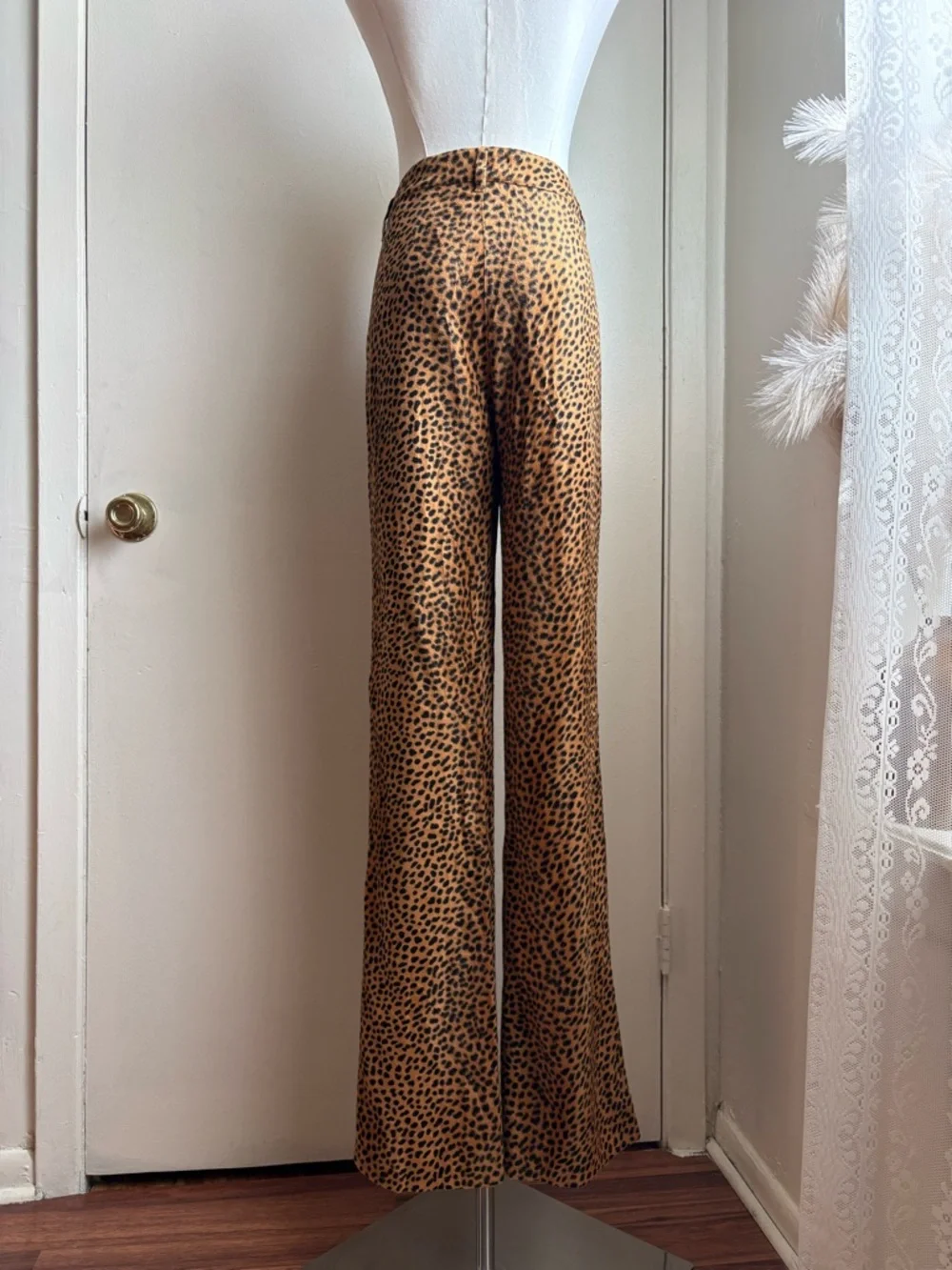 Moschino leopard animal print high rise pants - Picture 4 of 9